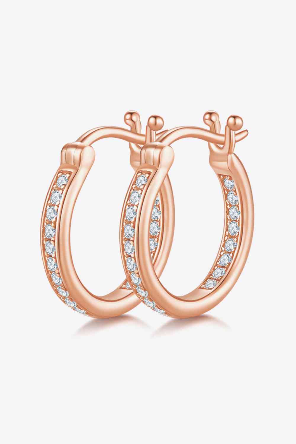 Adored Moissanite 925 Sterling Silver Earrings