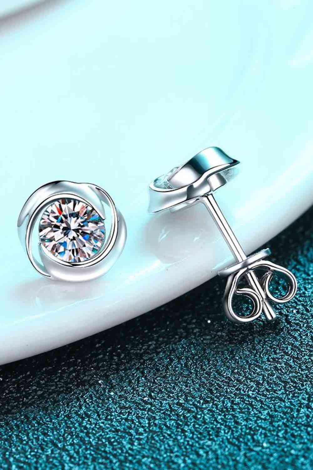 Feeling Fun Moissanite Stud Earrings